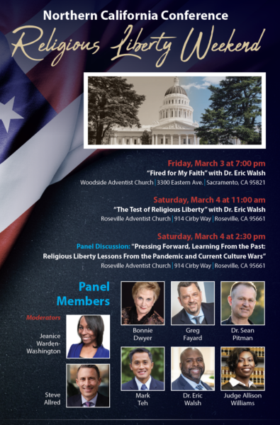 Religious Liberty Weekend • Woodside SDA Church